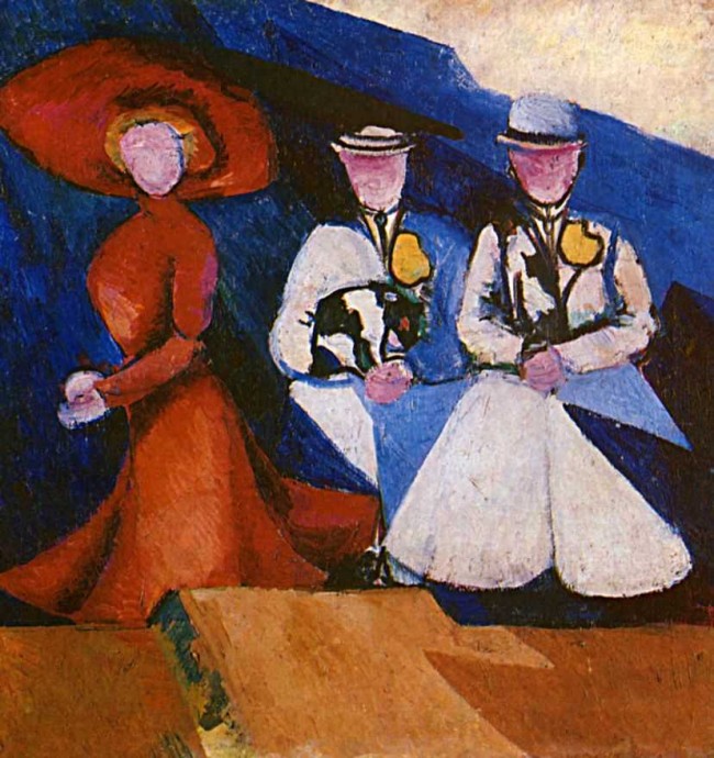 Сочинение по картине: Экстер - "Три женские фигуры"